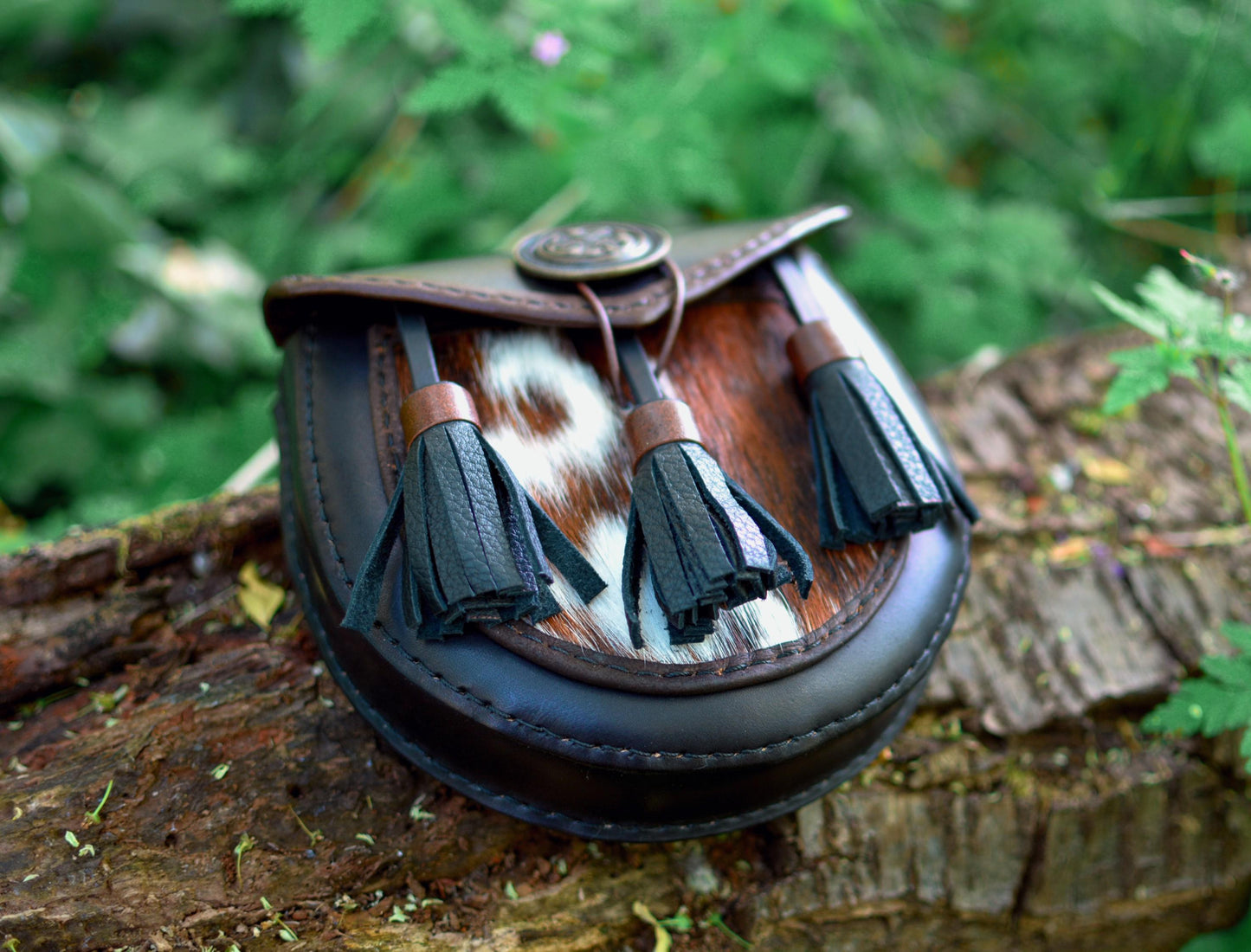 Sporran écossais & ceinture traditionnelle