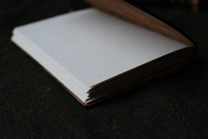 Carnet en cuir dragon viking