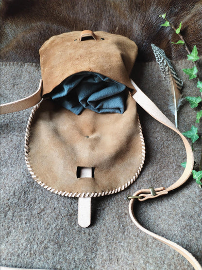 Sac en daim esprit "Amérindien"