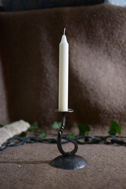 Bougeoir du forgeron en fer forgé