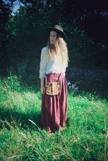 Sac en daim esprit "Amérindien"