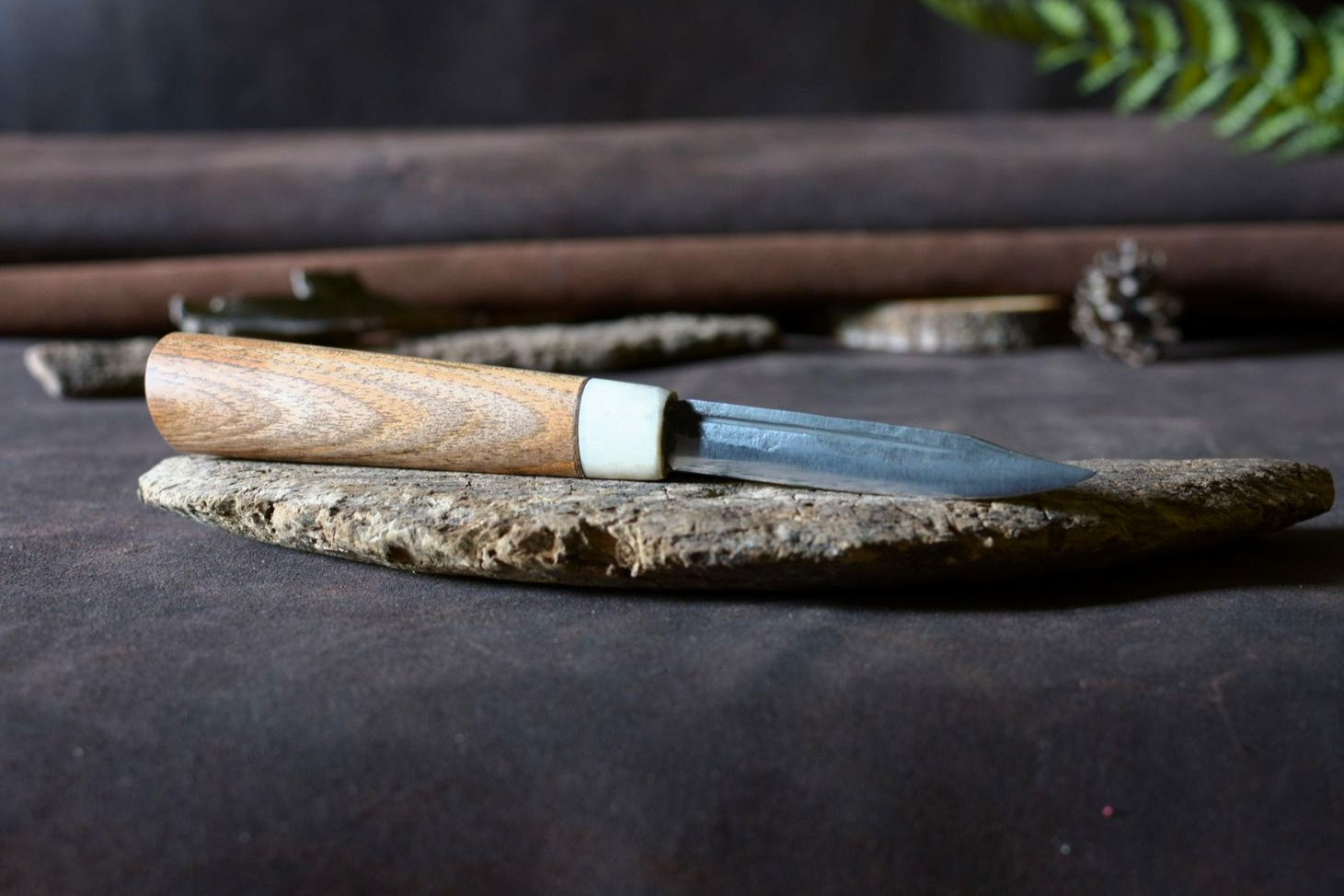 Kurzsax artisanal Forge Gardarson – vue de face, pièce unique