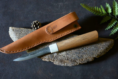 Kurzsax avec son étui en cuir sur-mesure – Atelier d'Amrod