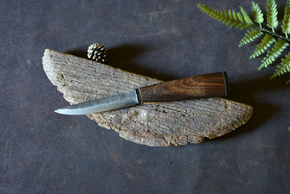 Couteau Yakut artisanal Forge Gardarson – vue de face, pièce unique