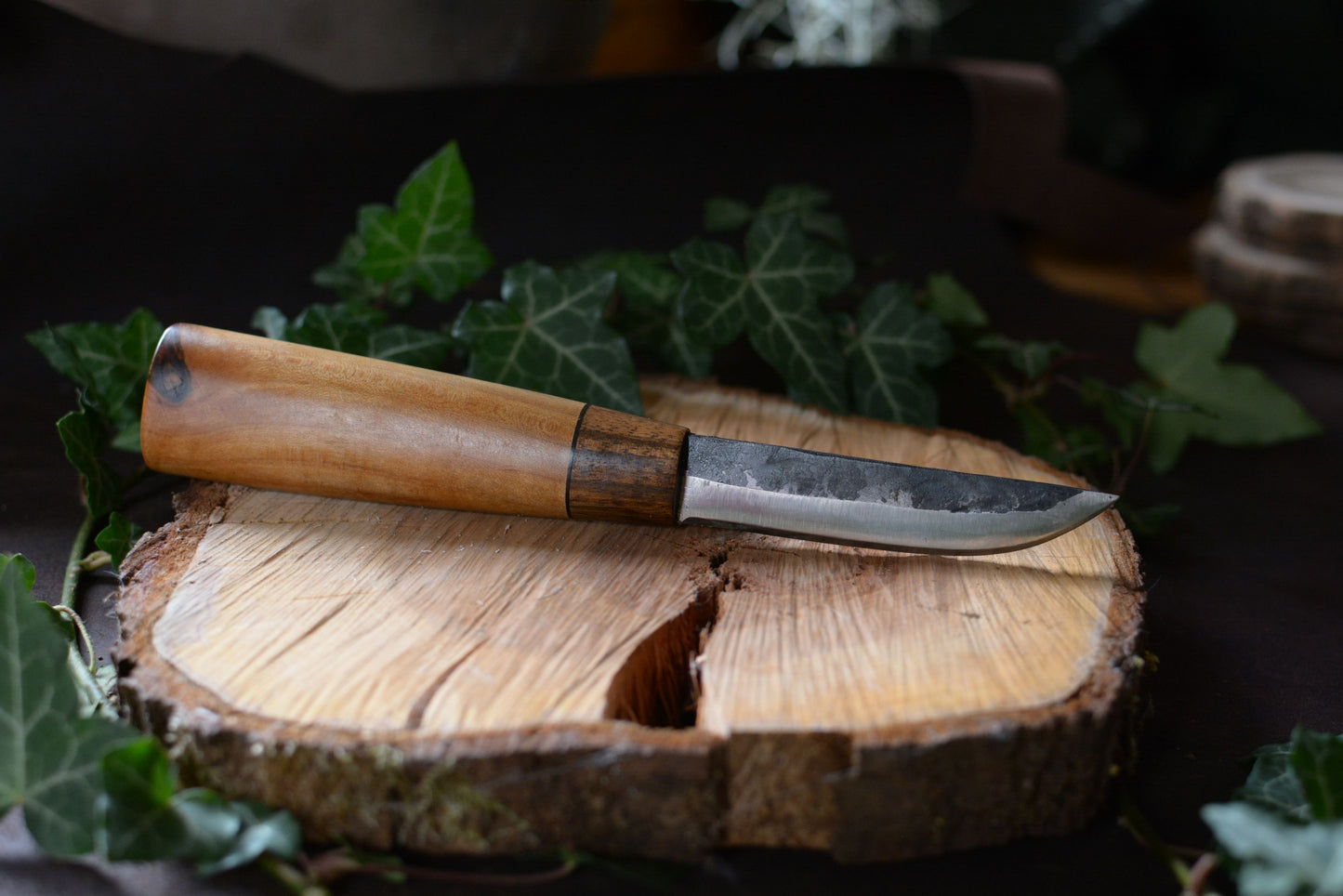 Couteau polyvalent érable & noyer