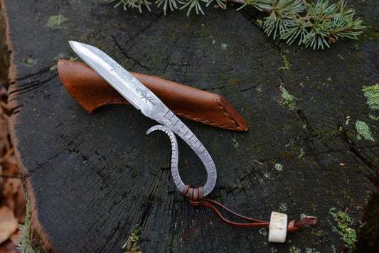Petit couteau celte forgé