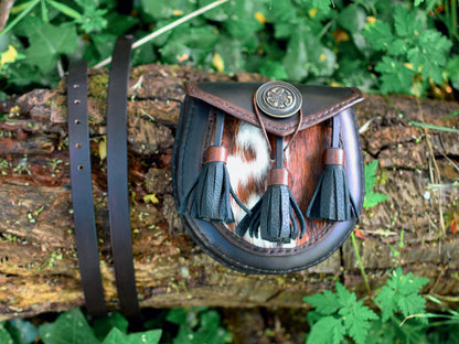 Sporran écossais & ceinture traditionnelle