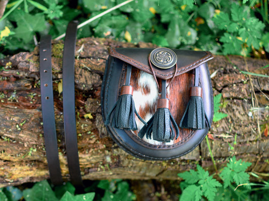 Sporran écossais & ceinture traditionnelle