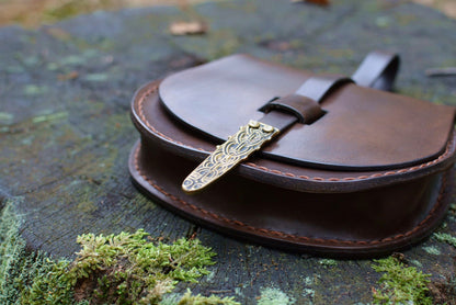 Escarcelle de Birka marron foncé