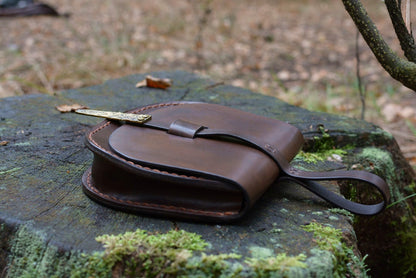 Escarcelle de Birka marron foncé