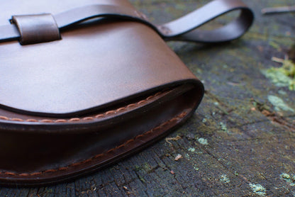 Escarcelle de Birka marron foncé