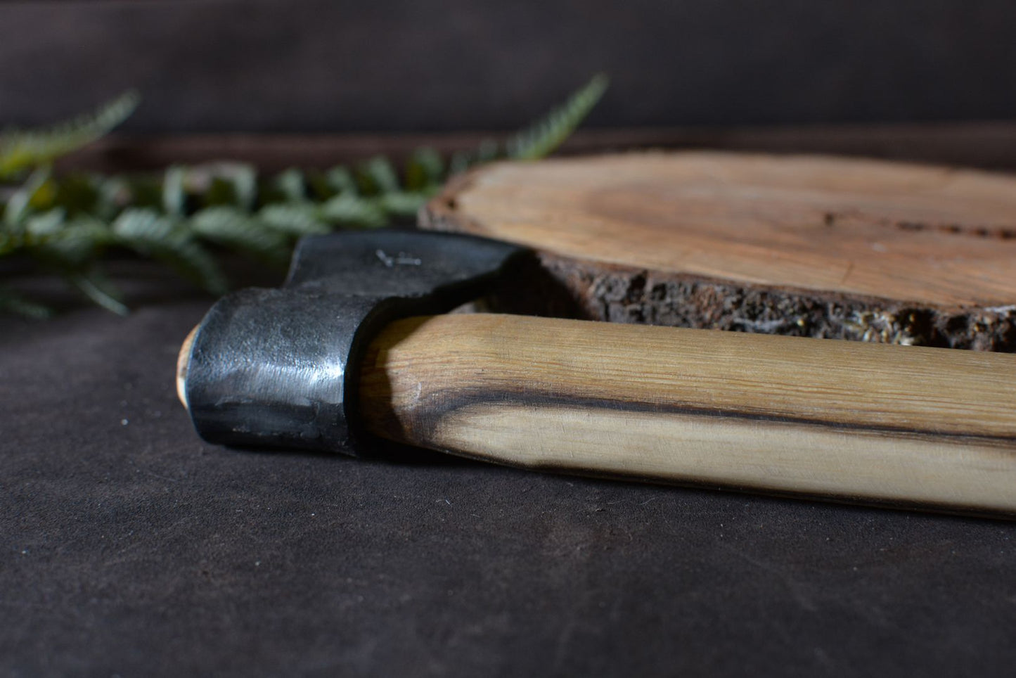 Fer de hache forgé à la main, face arrière – Forge Gardarson