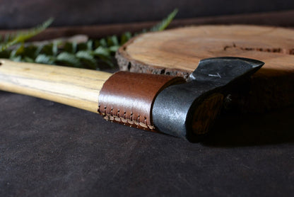 Fer de hache forgé à la main, face arrière – Forge Gardarson