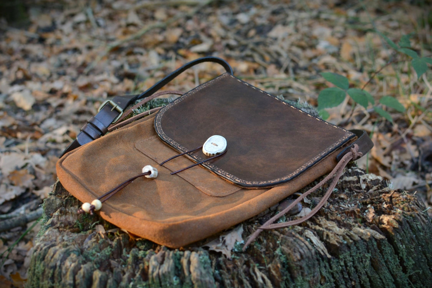 Sacoche Dana avec motifs primitifs