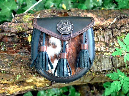 Sporran écossais & ceinture traditionnelle