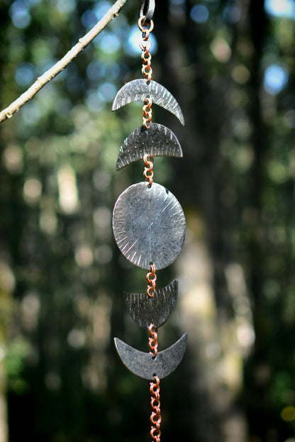 Suspension forgée Cycle Lunaire | Pièce unique