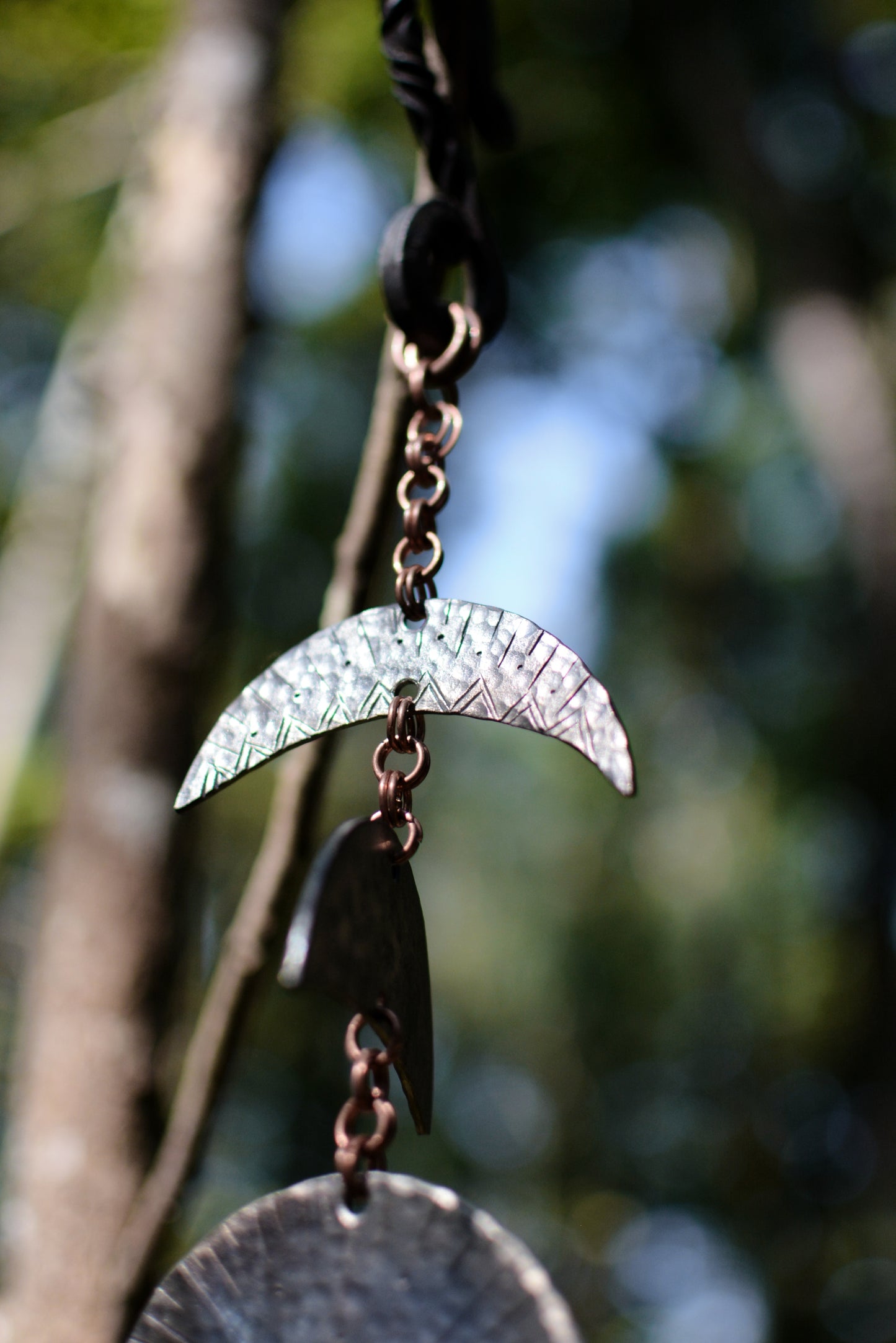 Suspension forgée Cycle Lunaire | Pièce unique